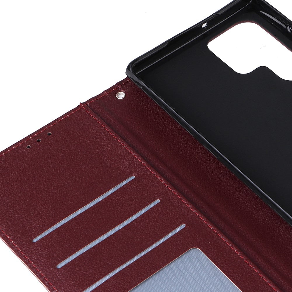 For Samsung Galaxy S23 Ultra Case Drop-Proof Leather Wallet Phone Cover