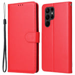 For Samsung Galaxy S23 Ultra Case Drop-Proof Leather Wallet Phone Cover