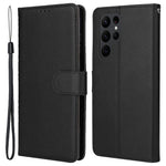 For Samsung Galaxy S23 Ultra Case Drop-Proof Leather Wallet Phone Cover
