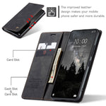 CASEME 013 Series For Xiaomi 14 Ultra Stand Case Card Slot Leather Phone Cover