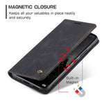 CASEME 013 Series For Xiaomi 14 Ultra Stand Case Card Slot Leather Phone Cover