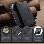 CASEME 013 Series For Xiaomi 14 Ultra Stand Case Card Slot Leather Phone Cover