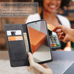CASEME 013 Series For Xiaomi Redmi Note 13 Pro+ 5G Case Wallet Stand Flip Leather Phone Cover