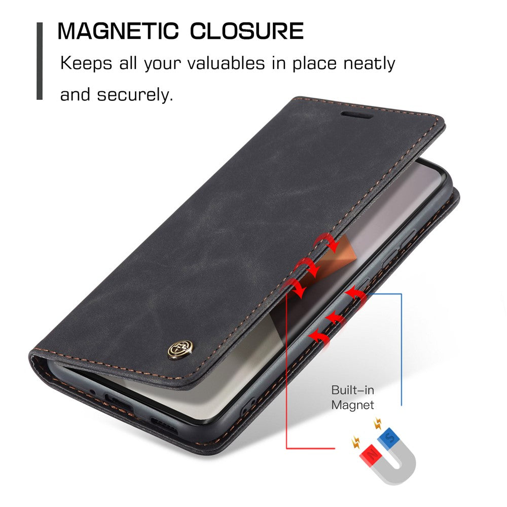CASEME 013 Series For Xiaomi Redmi Note 13 Pro+ 5G Case Wallet Stand Flip Leather Phone Cover