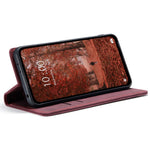 CASEME 013 Series For Xiaomi Redmi Note 13 5G Stand Case Shockproof Leather Phone Cover