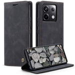 CASEME 013 Series For Xiaomi Redmi Note 13 Pro 5G / Poco X6 5G Case Leather Folio Wallet Phone Cover