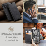CASEME 013 Series For Xiaomi Redmi Note 13 Pro 5G / Poco X6 5G Case Leather Folio Wallet Phone Cover