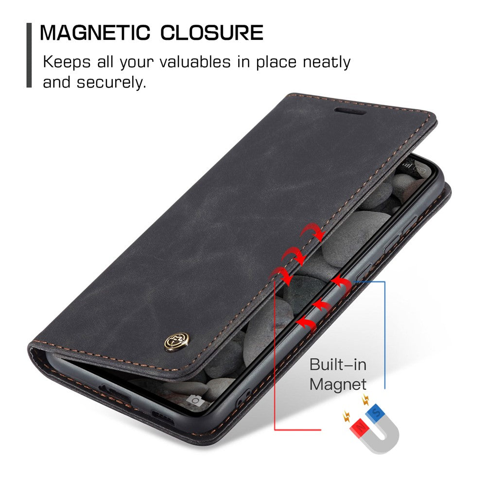 CASEME 013 Series For Xiaomi Redmi Note 13 Pro 5G / Poco X6 5G Case Leather Folio Wallet Phone Cover