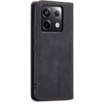 CASEME 013 Series For Xiaomi Redmi Note 13 Pro 5G / Poco X6 5G Case Leather Folio Wallet Phone Cover