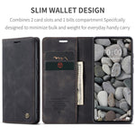 CASEME 013 Series For Xiaomi Redmi Note 13 Pro 5G / Poco X6 5G Case Leather Folio Wallet Phone Cover