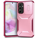 Til Samsung Galaxy A35 5G Cover Beskyttelse TPU+PC Telefoncover med Kameralåg