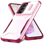 Til Samsung Galaxy A35 5G Cover Beskyttelse TPU+PC Telefoncover med Kameralåg