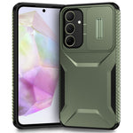 Til Samsung Galaxy A35 5G Cover Beskyttelse TPU+PC Telefoncover med Kameralåg