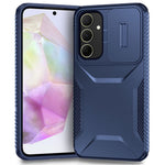 Til Samsung Galaxy A35 5G Cover Beskyttelse TPU+PC Telefoncover med Kameralåg