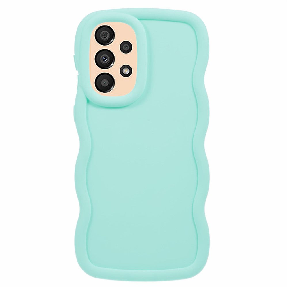 XL Series For Samsung Galaxy A23 4G / A23 5G (Global Version) Case Wavy Edge Soft TPU Phone Cover