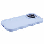 XL Series For iPhone 13 Pro Case Solid Color Wavy Edge TPU Phone Cover