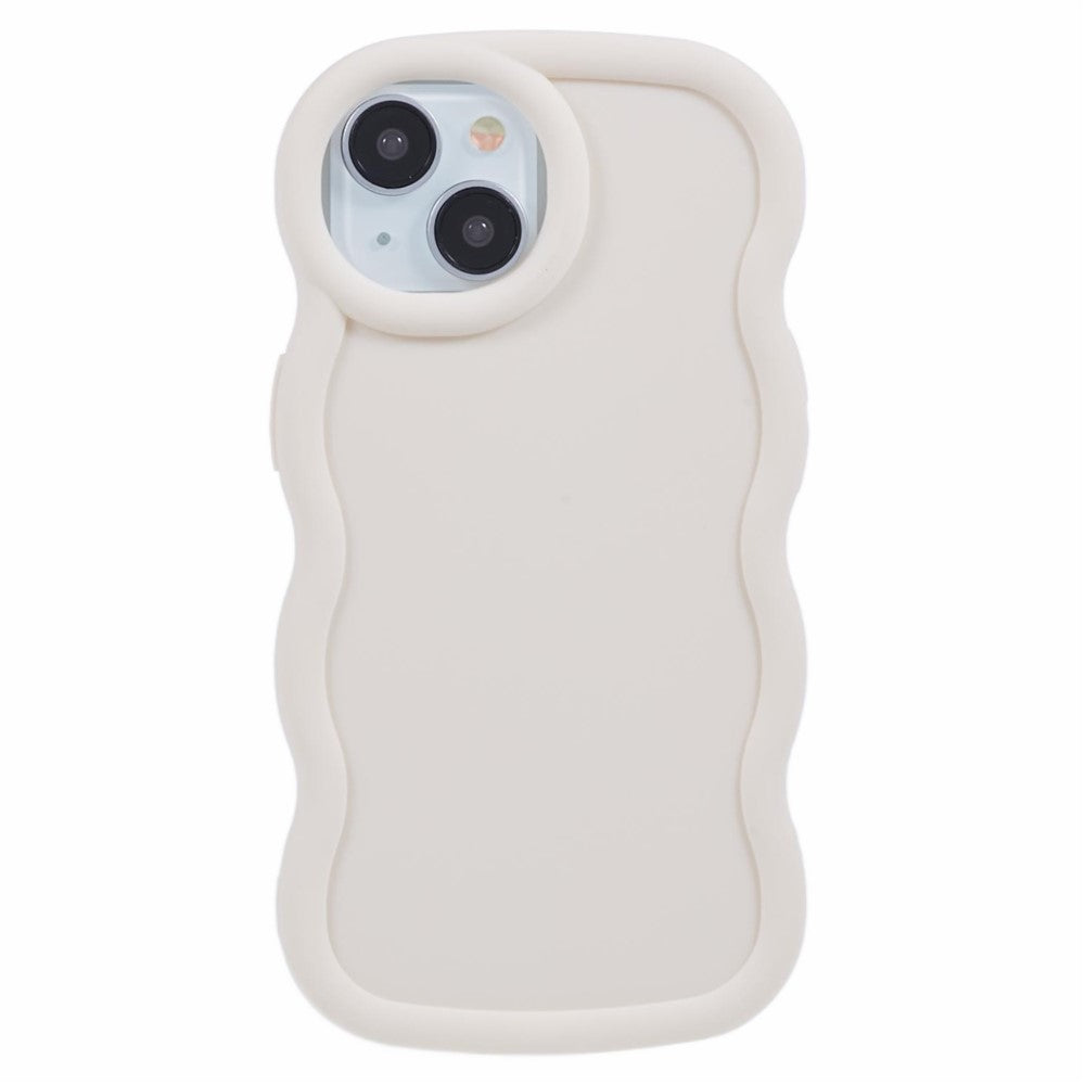 XL Series til iPhone 13 Cover, Beskyttende TPU Telefoncover Unikt Bølget Design