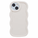 XL Series For iPhone 13 Case TPU Protective Phone Cover Unique Curly Wave Frame