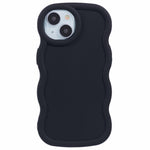 XL Series For iPhone 13 Case TPU Protective Phone Cover Unique Curly Wave Frame