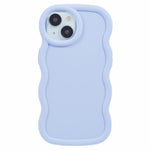 XL Series For iPhone 13 Case TPU Protective Phone Cover Unique Curly Wave Frame