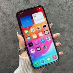 For iPhone 12 Pro Max Case Feather Yarn Texture Quicksand Swan TPU Phone Cover with Glass Lens Film