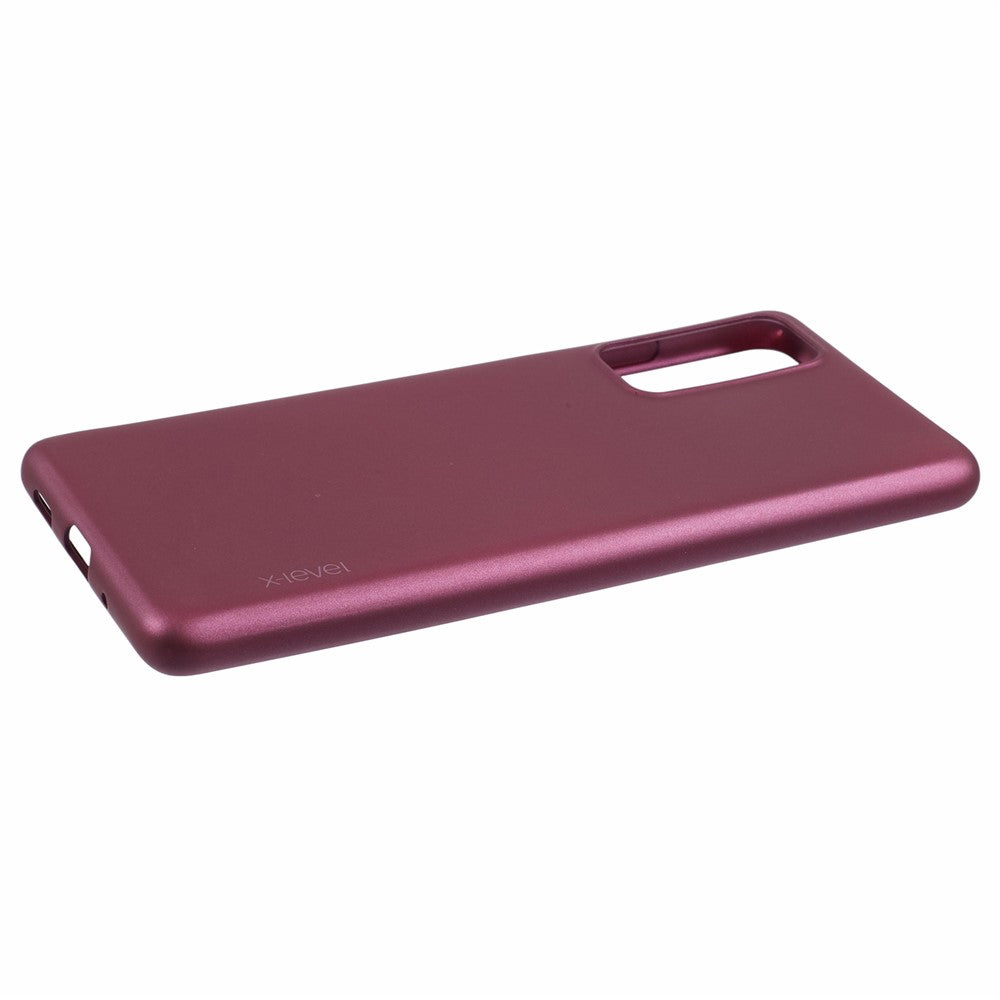 X-LEVEL Guardian-serien för Samsung Galaxy S20 FE 5G / S20 FE / S20 FE 2022 / S20 Lite-skal matt TPU-mobilskal