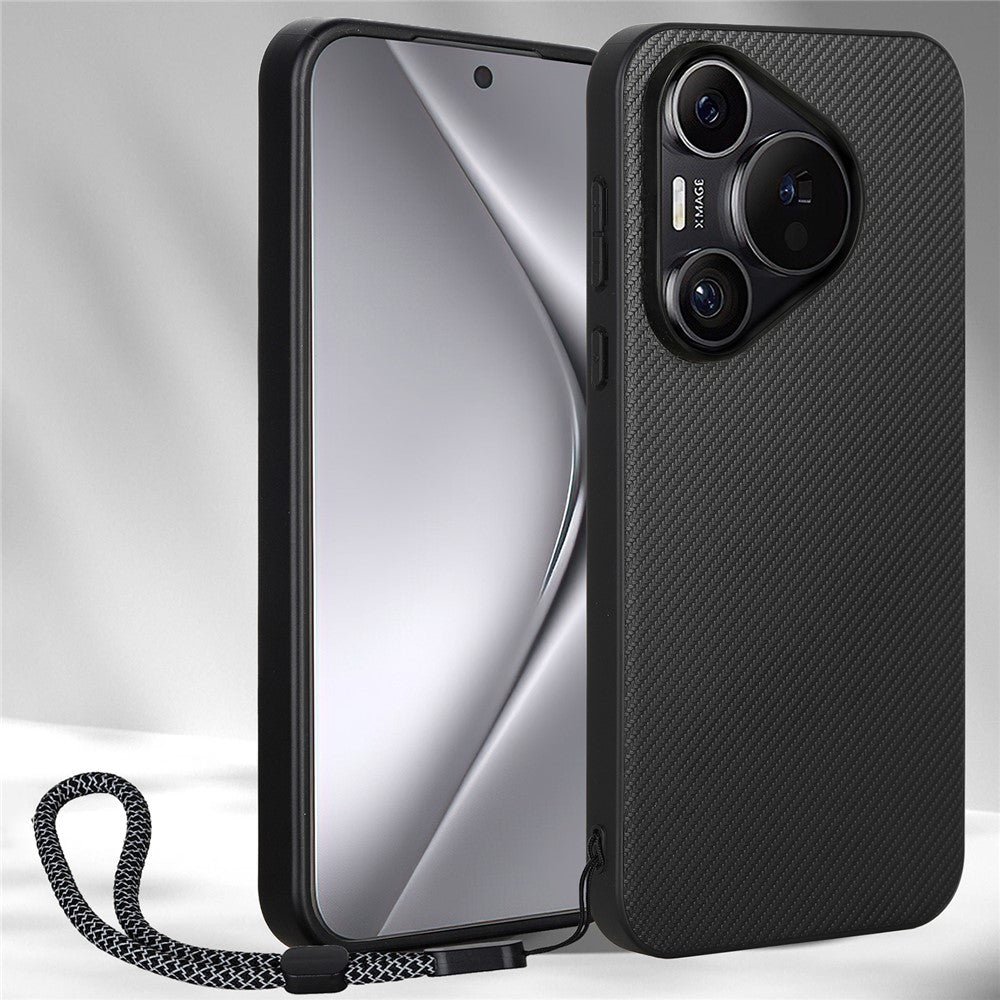 VILI TC Series for Huawei Pura 70 Case with Hand Strap Leather Coated TPU Phone Cover