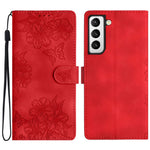 For Samsung Galaxy S21+ 5G Phone Shell PU Leather Imprinted Pattern Wallet Phone Cover