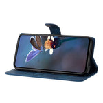 For Samsung Galaxy S23+ Cell Phone Case PU Leather Imprinted Pattern Wallet Phone Cover