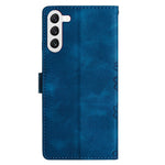 For Samsung Galaxy S23+ Cell Phone Case PU Leather Imprinted Pattern Wallet Phone Cover
