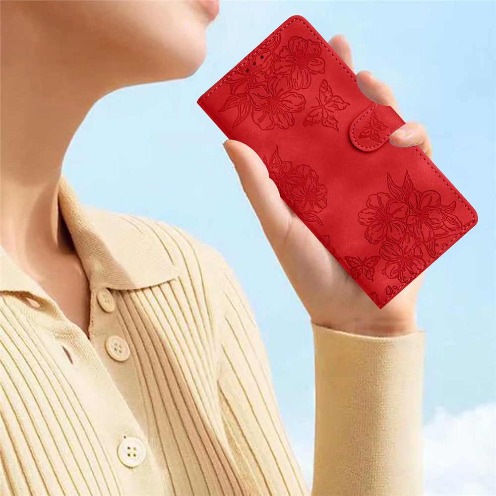 Samsung Galaxy A05 4G mobilskal PU-läder Mönsterplånbok mobilskal