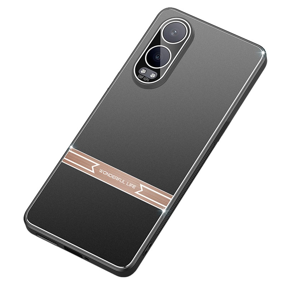 OnePlus Nord CE4 Lite 5G / Oppo K12x 5G (Kina) mobilcover i metal+PC+TPU, ridsefast, mat bagside