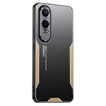 For OnePlus Nord CE4 Lite 5G / Oppo K12x 5G (China) Case Aluminium Alloy Armor Phone Cover Comfort Grip