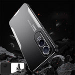For OnePlus Nord CE4 Lite 5G / Oppo K12x 5G (China) Case Aluminium Alloy Armor Phone Cover Comfort Grip