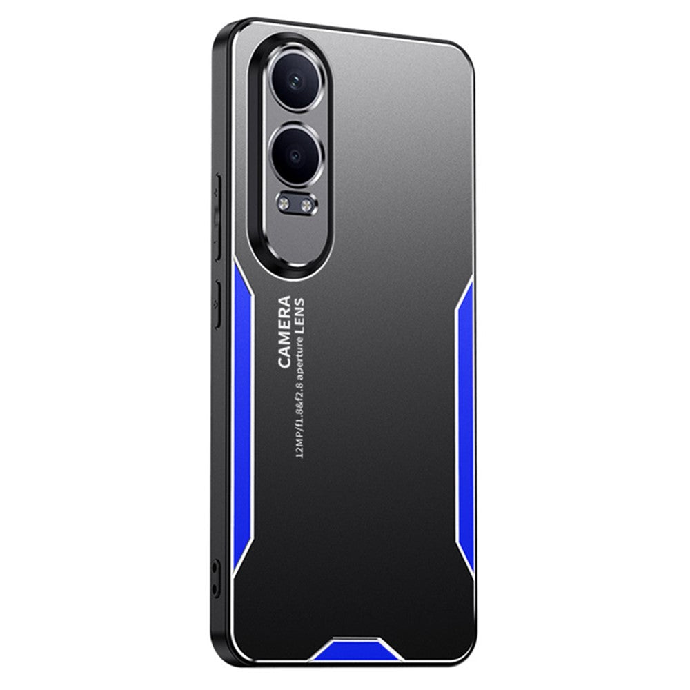 For OnePlus Nord CE4 Lite 5G / Oppo K12x 5G (China) Case Aluminium Alloy Armor Phone Cover Comfort Grip