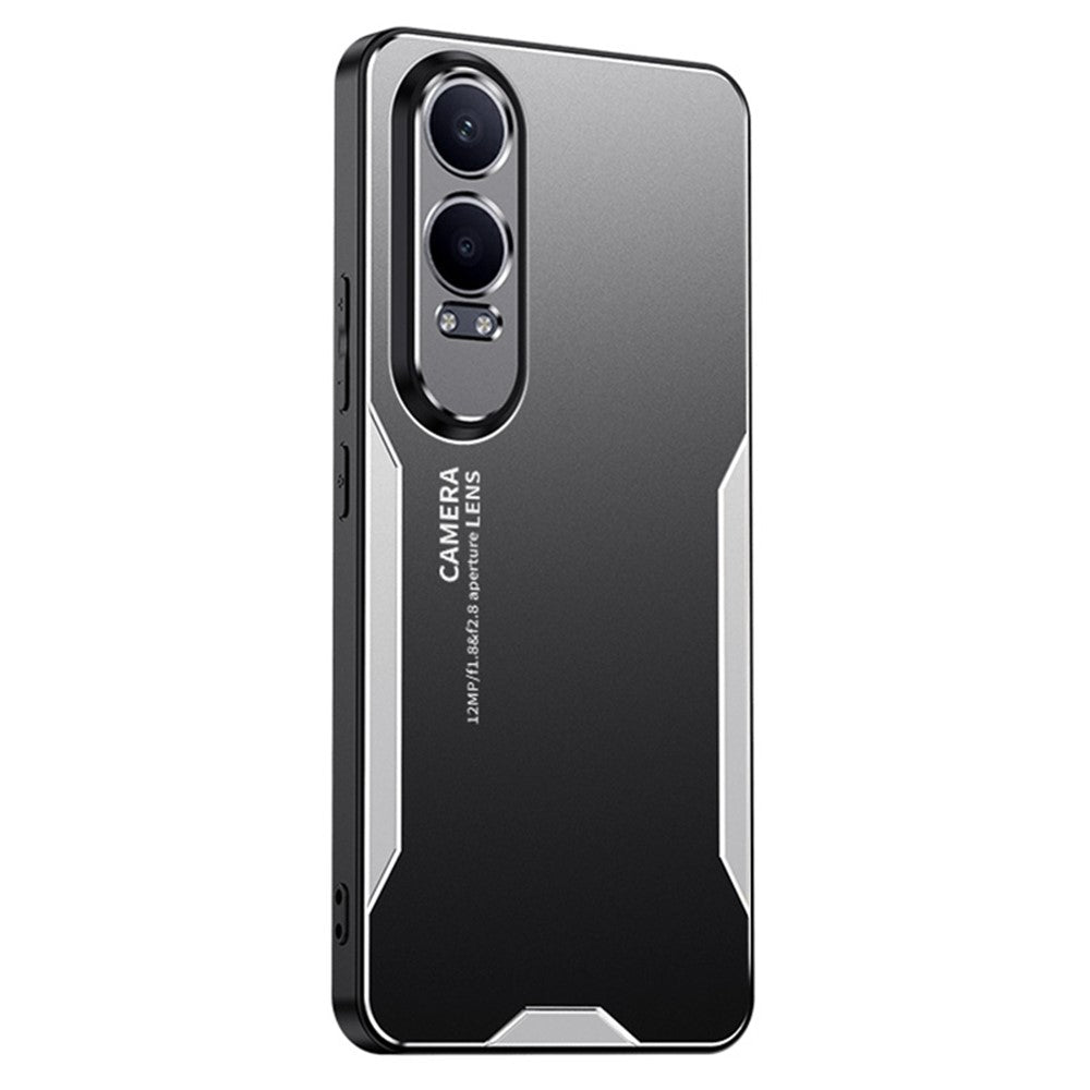 For OnePlus Nord CE4 Lite 5G / Oppo K12x 5G (China) Case Aluminium Alloy Armor Phone Cover Comfort Grip