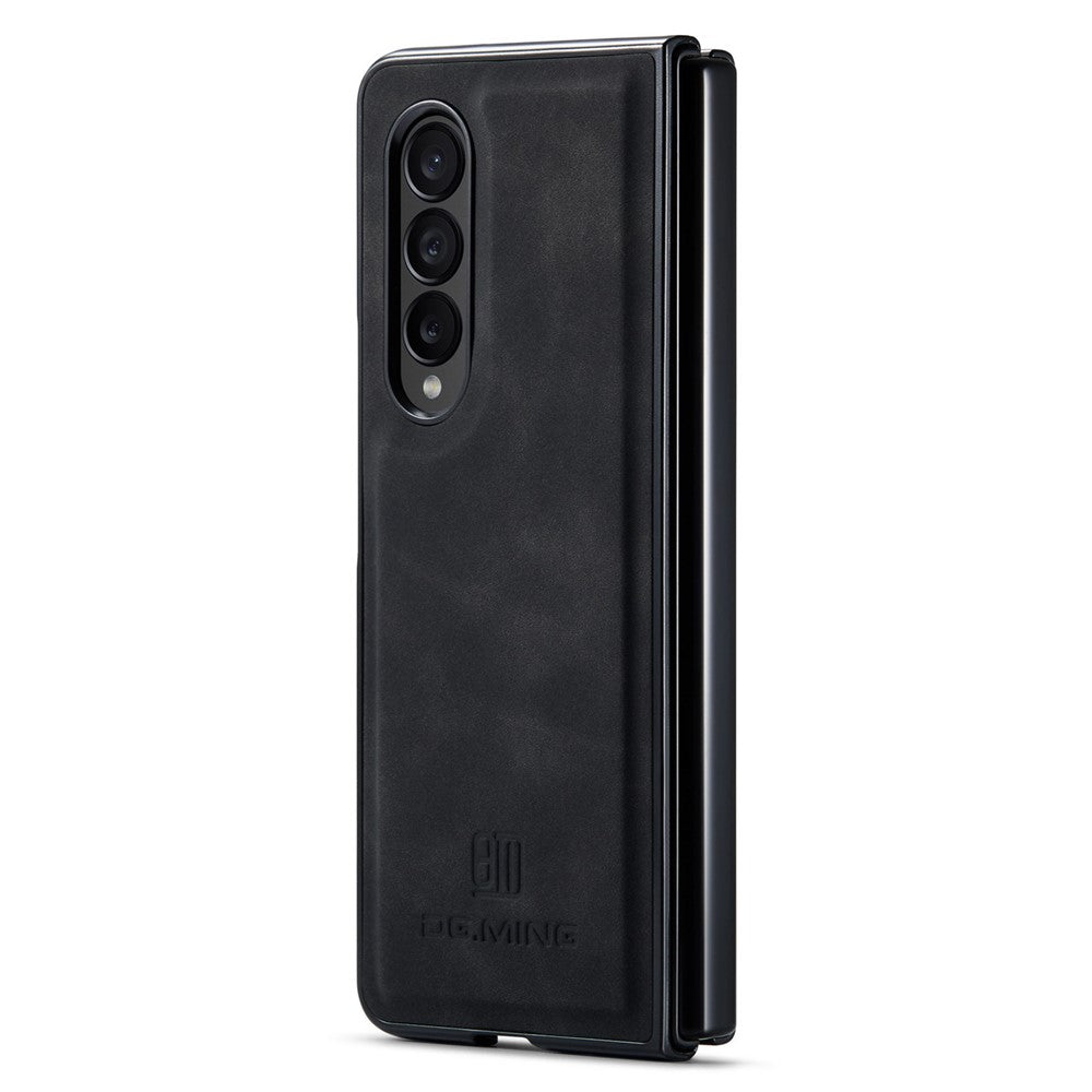 DG.MING M1 Series Phone Case for Samsung Galaxy Z Fold3 5G Detachable 2-in-1 Wallet Phone Case Anti-Drop Cell Phone Case