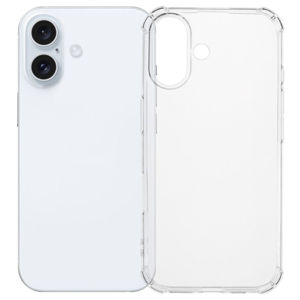 Til iPhone 16 Plus Cover Forstærkede Hjørner TPU Pude Telefoncover