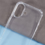 Til iPhone 16 Plus Cover Forstærkede Hjørner TPU Pude Telefoncover