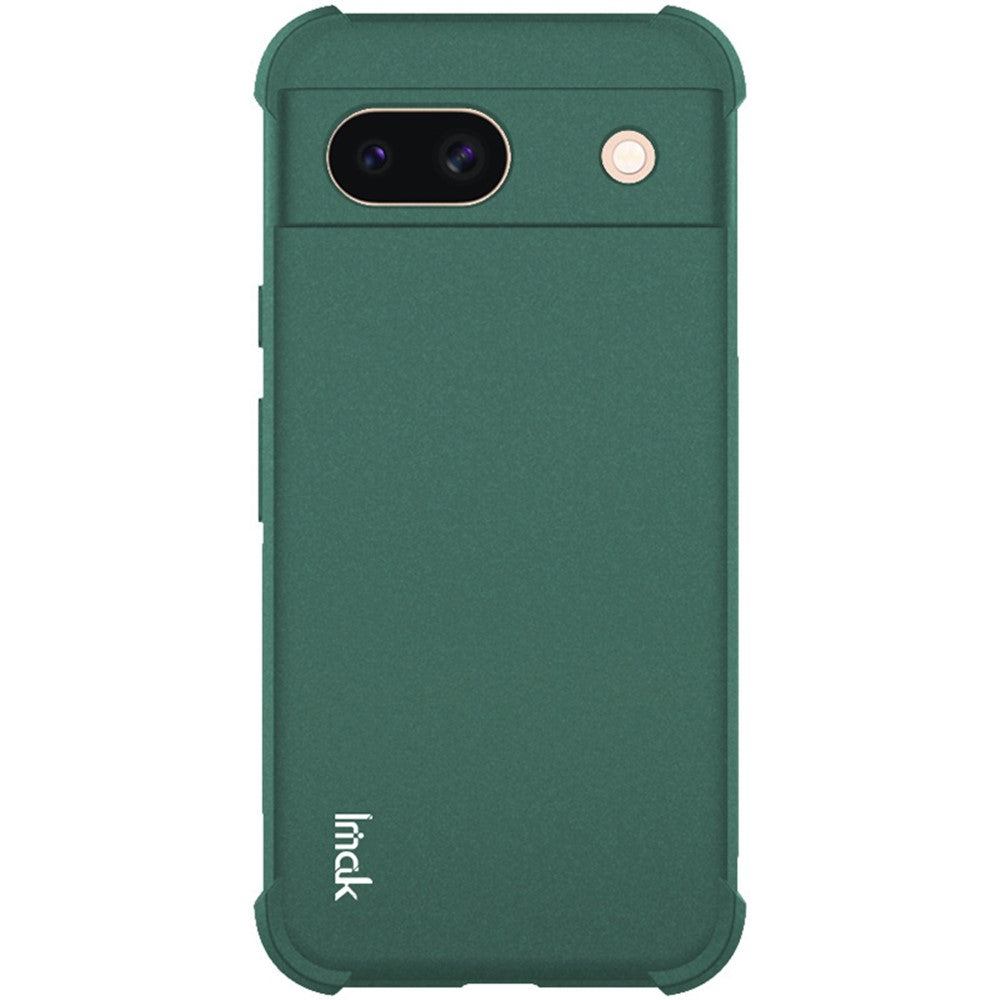 IMAK Til Google Pixel 8a Cover Forstærkede Hjørner Mat TPU Telefoncover