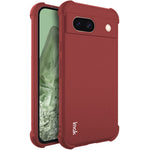IMAK Til Google Pixel 8a Cover Forstærkede Hjørner Mat TPU Telefoncover
