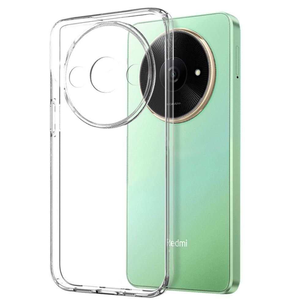 NORTHJO For Xiaomi Redmi A3 4Gx 4G TPU Case + Tempered Glass Screen Protector Set