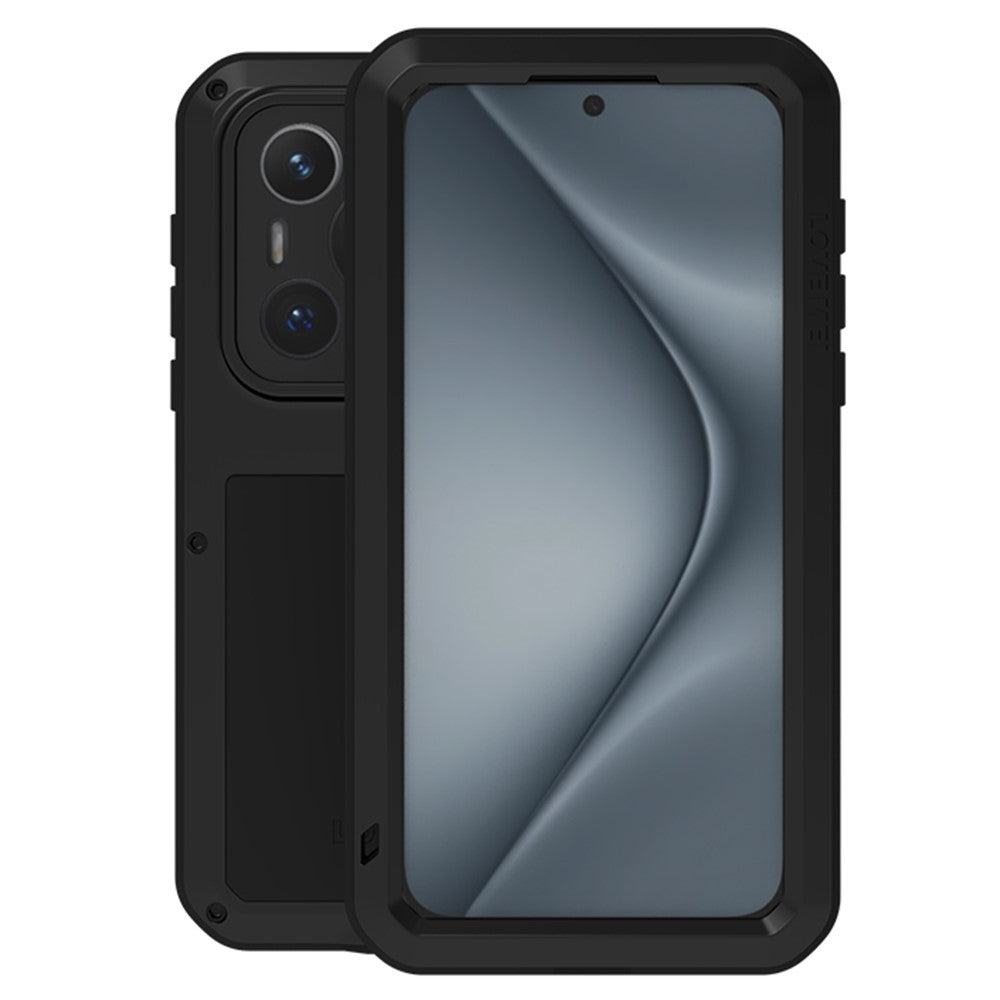 LOVE MEI For Huawei Pura 70 Pro / Pura 70 Pro+ Case Metal+Silicone Phone Cover without Screen Film