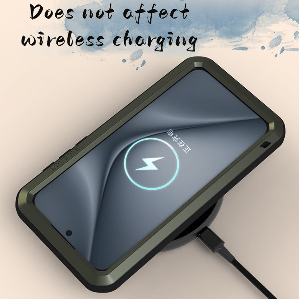 LOVE MEI For Huawei Pura 70 Pro / Pura 70 Pro+ Case Metal+Silicone Phone Cover without Screen Film
