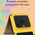 LOVE MEI For Huawei Pura 70 Pro / Pura 70 Pro+ Case Metal+Silicone Phone Cover without Screen Film