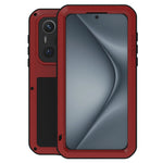 LOVE MEI For Huawei Pura 70 Pro / Pura 70 Pro+ Case Metal+Silicone Phone Cover without Screen Film