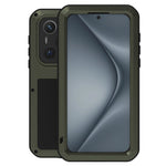 LOVE MEI For Huawei Pura 70 Pro / Pura 70 Pro+ Case Metal+Silicone Phone Cover without Screen Film