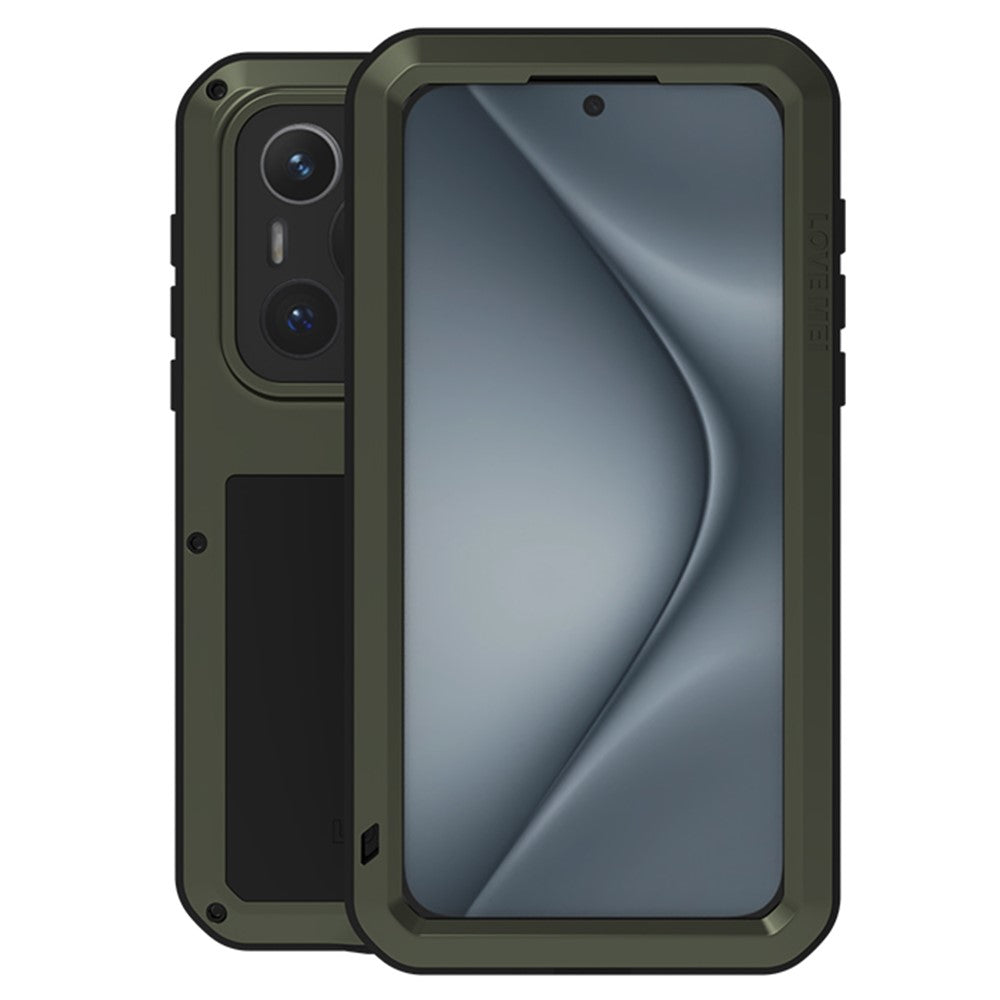 LOVE MEI For Huawei Pura 70 Pro / Pura 70 Pro+ Case Metal+Silicone Phone Cover without Screen Film