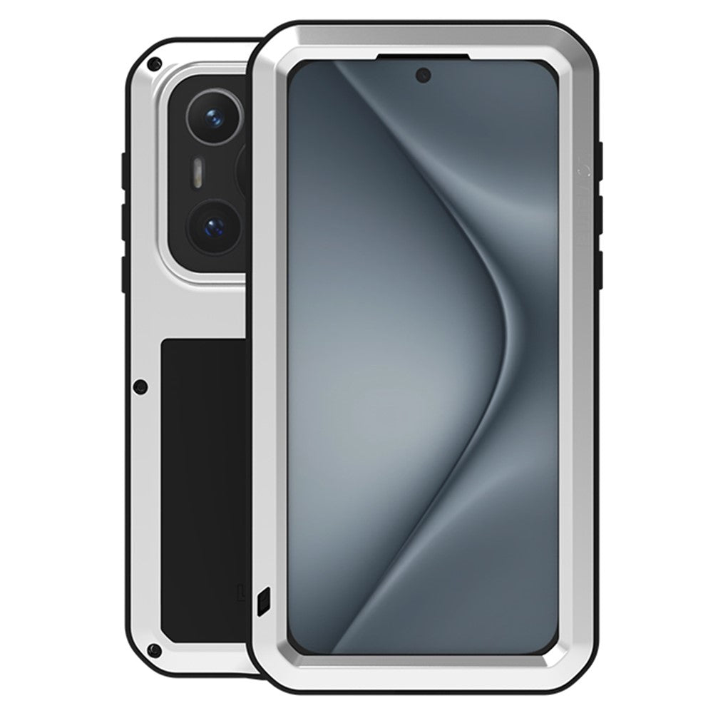 LOVE MEI For Huawei Pura 70 Pro / Pura 70 Pro+ Case Metal+Silicone Phone Cover without Screen Film
