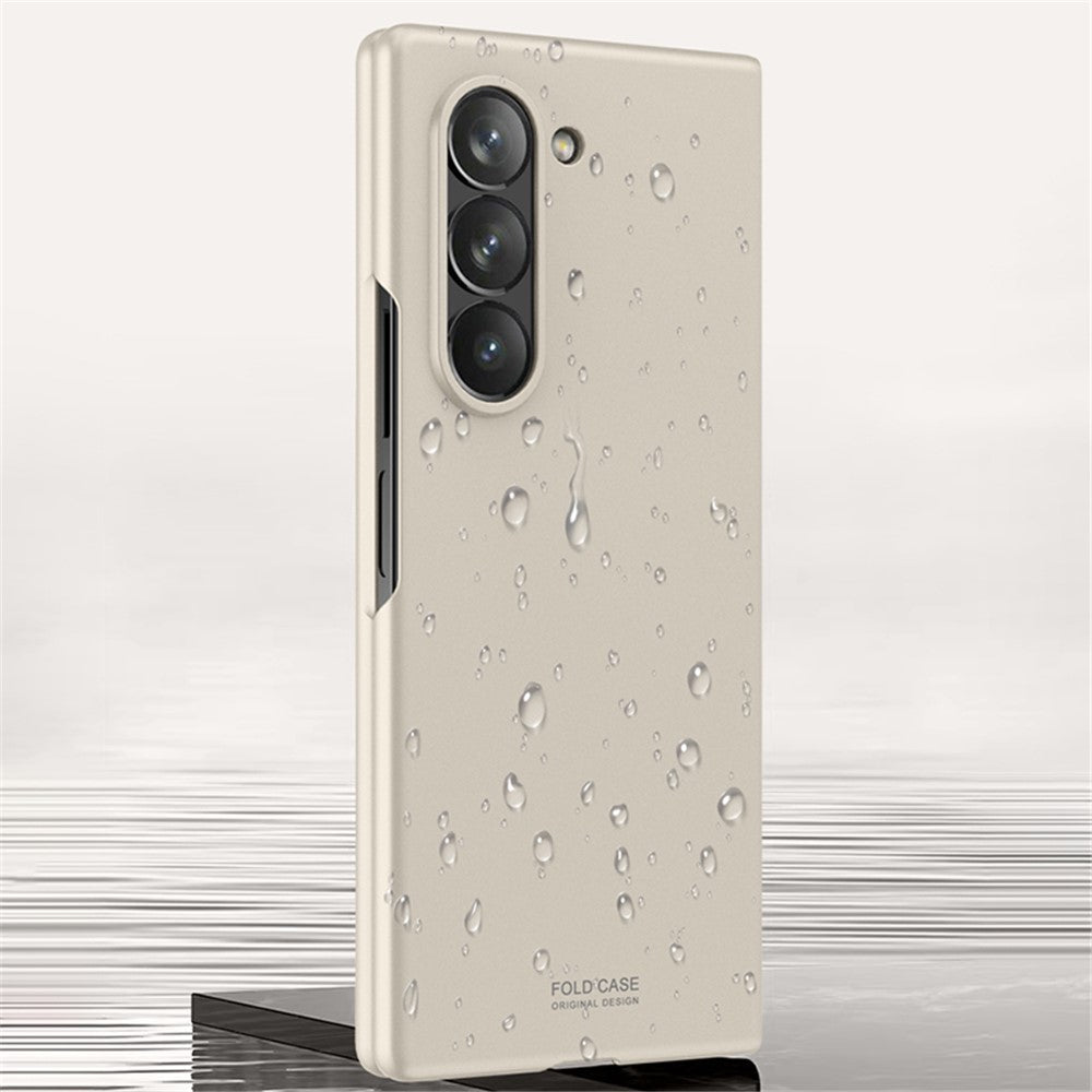 Til Samsung Galaxy Z Fold6 5G Etui Hudlignende Hårdt PC Telefoncover